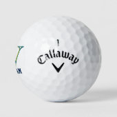 Create Your Own Personalize Branded Monogram Golfballen (Logo)