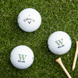 Create Your Own Personalize Branded Monogram Golfballen