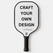 Create Your Own Personalize Branded Pickleball Paddle (Achterkant)