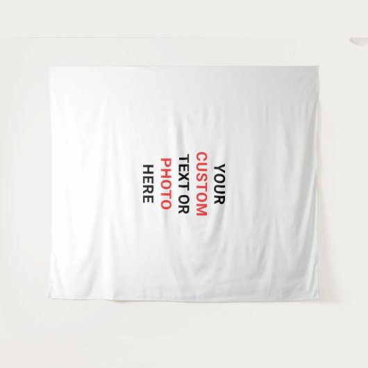 Create Your Own Personalize Extra-Large Wandkleed (Voorkant (horizontaal))