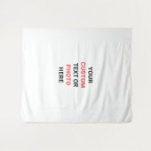 Create Your Own Personalize Large Wandkleed (Voorkant (horizontaal))