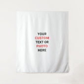 Create Your Own Personalize Large Wandkleed (Voorkant)