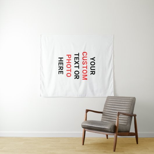 Create Your Own Personalize Medium Size Wandkleed (In Situ (horizontaal))