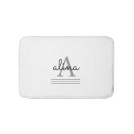 Create Your Own Personalize Monogram Badmat