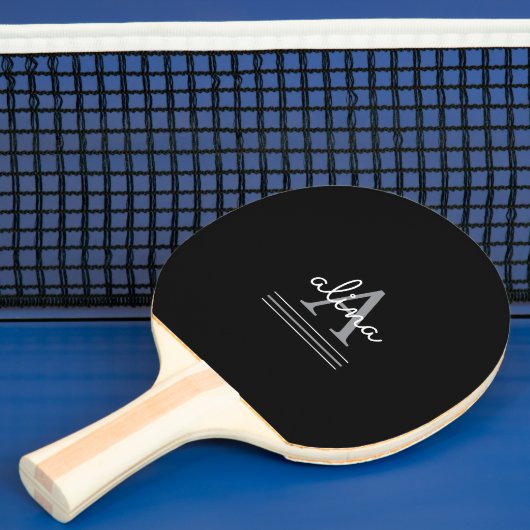Create Your Own Personalize Monogram  Tafeltennisbatje (Insitu)