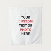 Create Your Own Personalize Small Size Wandkleed (Voorkant)