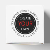 Create Your Own - Personalized, branded / Custom Bedankdoosjes (Bovenkant)