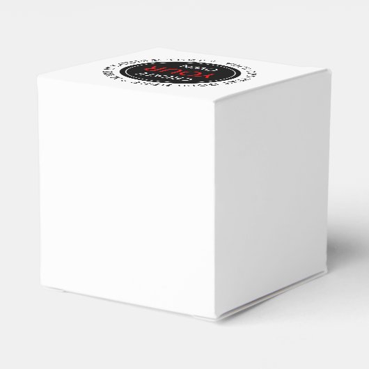 Create Your Own - Personalized, branded / Custom Bedankdoosjes (Achterkant)