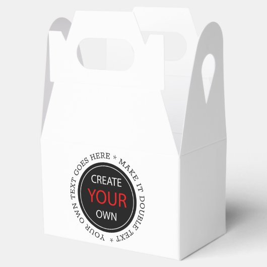 Create Your Own - Personalized, branded / Custom Bedankdoosjes (Geopend)