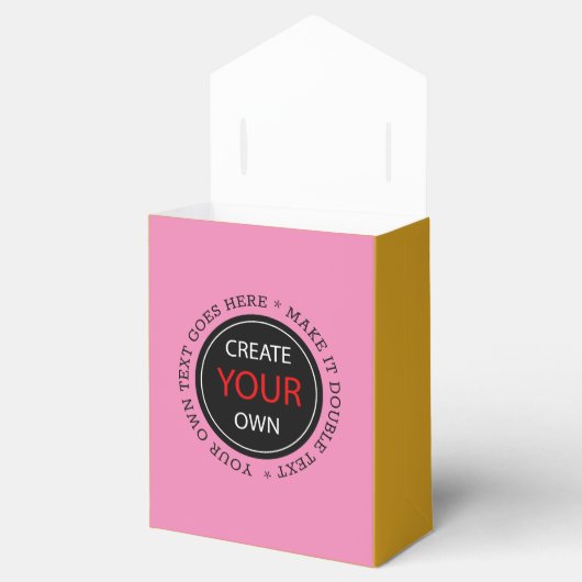 Create Your Own - Personalized, branded / Custom Bedankdoosjes (Geopend)