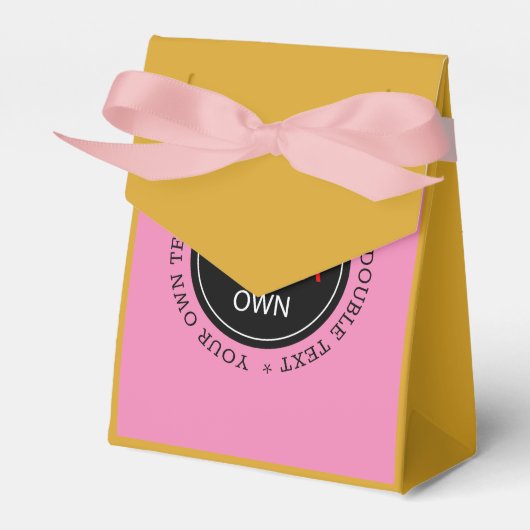 Create Your Own - Personalized, branded / Custom Bedankdoosjes (Voorkant Zijde)