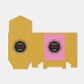 Create Your Own - Personalized, branded / Custom Bedankdoosjes (Uitgevouwen)
