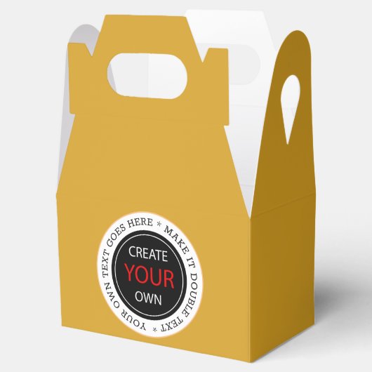 Create Your Own - Personalized, branded / Custom Bedankdoosjes (Geopend)