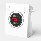 Create Your Own - Personalized, branded / Custom Bedankdoosjes (Achterkant)