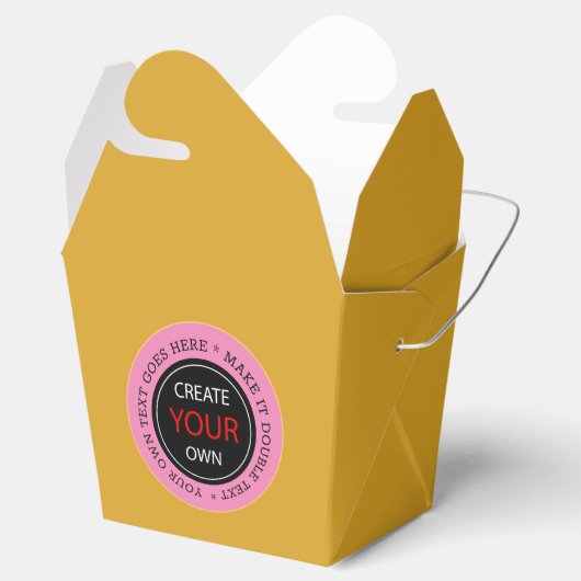 Create Your Own - Personalized, branded / Custom Bedankdoosjes (Geopend)