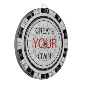 Create Your Own - Personalized, branded / Custom Dartbord (Voorkant Links)