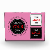 Create Your Own - Personalized, branded / Custom Fotoblokken (Voorkant)