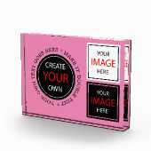 Create Your Own - Personalized, branded / Custom Fotoblokken (Rechts)