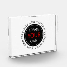 Create Your Own - Personalized, branded / Custom