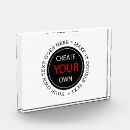 Create Your Own - Personalized, branded / Custom Fotoblokken