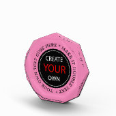 Create Your Own - Personalized, branded / Custom Fotoblokken (Rechts)