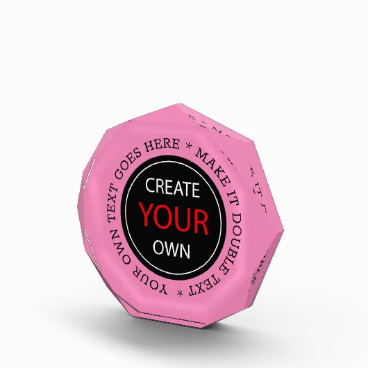 Create Your Own - Personalized, branded / Custom Fotoblokken (Rechts)