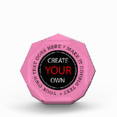 Create Your Own - Personalized, branded / Custom Fotoblokken (Voorkant)