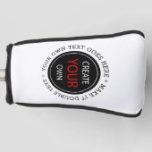 Create Your Own - Personalized, branded / Custom Golfheadcover (Voorkant)