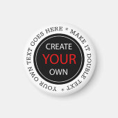 Create Your Own - Personalized, branded / Custom Magneet (Voorkant)