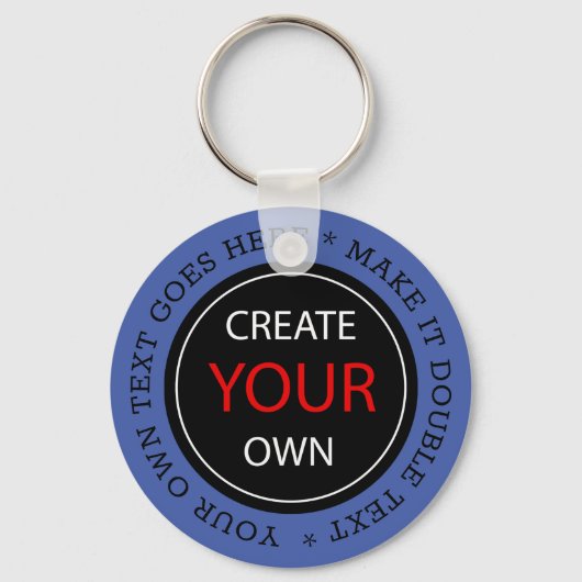 Create Your Own - Personalized, branded / Custom Sleutelhanger (Voorkant)