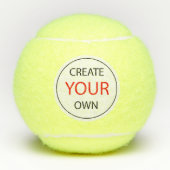 Create Your Own - Personalized, branded / Custom Tennisballen (Voorkant)