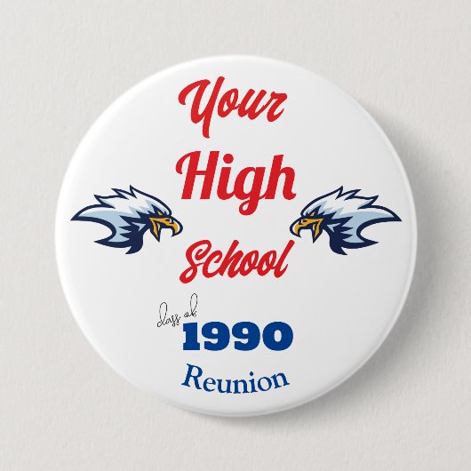 Create Your Own Personalized Class Reunion Button (Voorkant)