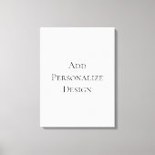 Create Your Own Personalized Custom  Canvas Afdruk (Voorkant)