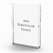 Create Your Own Personalized Custom  Fotoblokken (Rechts)