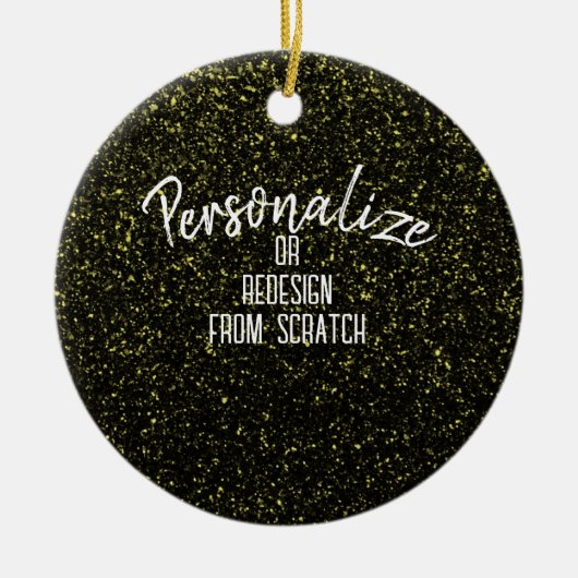 Create Your Own Personalized Custom Keramisch Ornament (Voorkant)