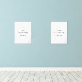 Create Your Own Personalized Custom  Muurkunst Sets (Houten vloer)