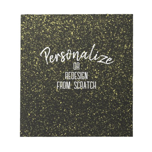 Create Your Own Personalized Custom Notitieblok (Voorkant)