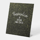 Create Your Own Personalized Custom Reclamebord Met Voetstuk (Voorkant)