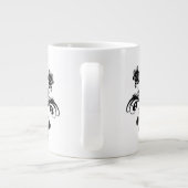 Create Your Own personalized Template Text Grote Koffiekop (Achterkant)