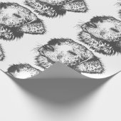 Create Your Own Pet Dog Customized Cadeaupapier (Hoek)