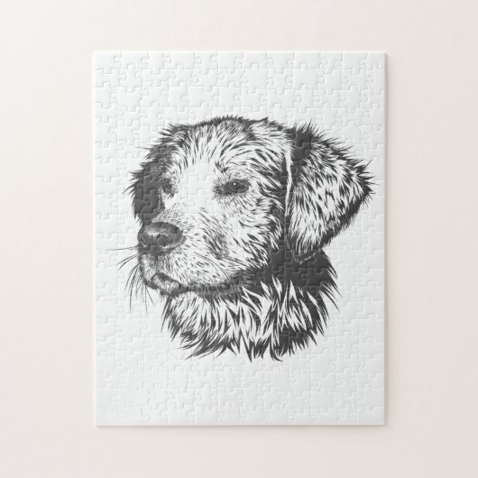 Create Your Own Pet Dog Customized Legpuzzel (Verticaal)