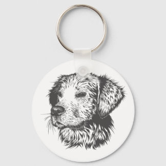 Create Your Own Pet Dog Customized Sleutelhanger