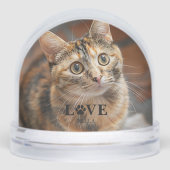 Create Your Own - Pet Photo Personalized Sneeuwbol (Voorkant)