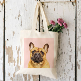 Create Your Own Pet Portrait Tote Bag