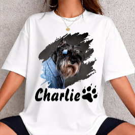 create your own pet shirt idea here custom photo
