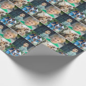 Create Your Own Photo Collage Cadeaupapier (Hoek)