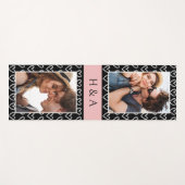 Create Your Own Photo Collage Monogram  Yogamat (Voorkant (horizontaal))