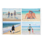 Create Your Own Photo Collage Pillow Case Gift Kussensloop (Achterkant)