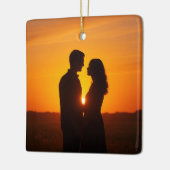 Create your own photo couple keramisch ornament (Links)