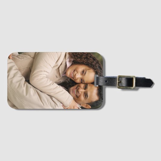 Create Your Own Photo Custom Pic Bagagelabel (Voorkant (horizontaal))